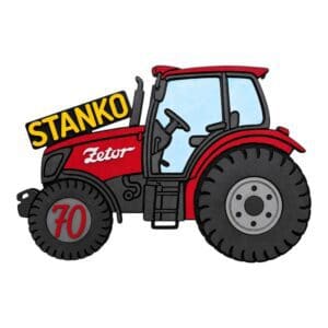 Znak za obletnico - Traktor Zetor