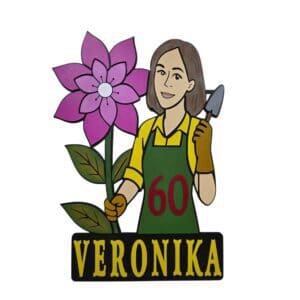 Znak za obletnico - Vrtnarka